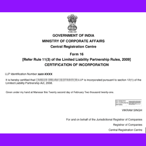 LLP Registration